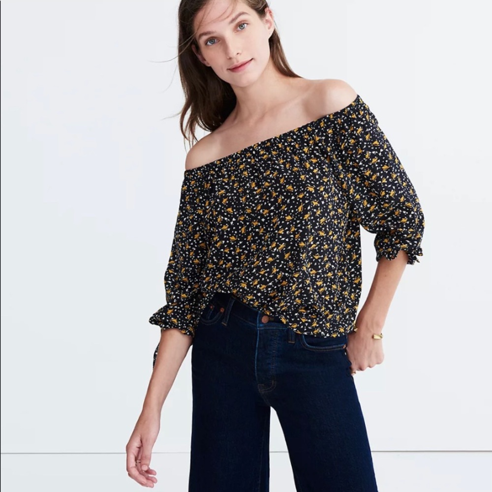 Madewell Silk Top
